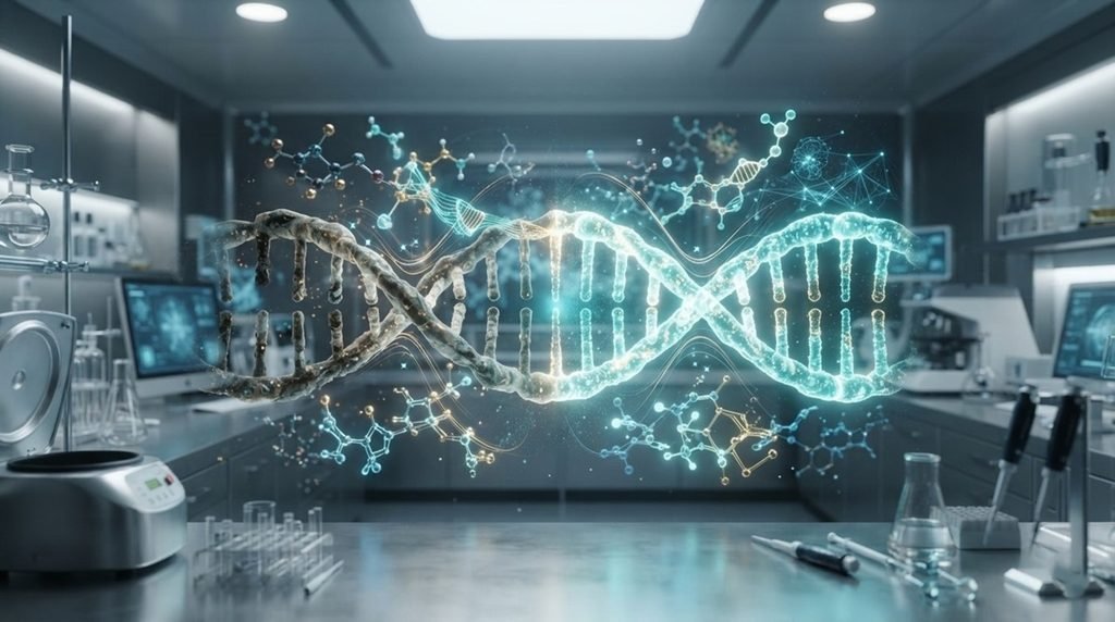 AI drug biological age