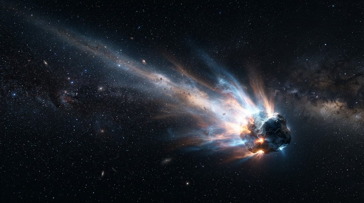 Interstellar comet 3I/ATLAS