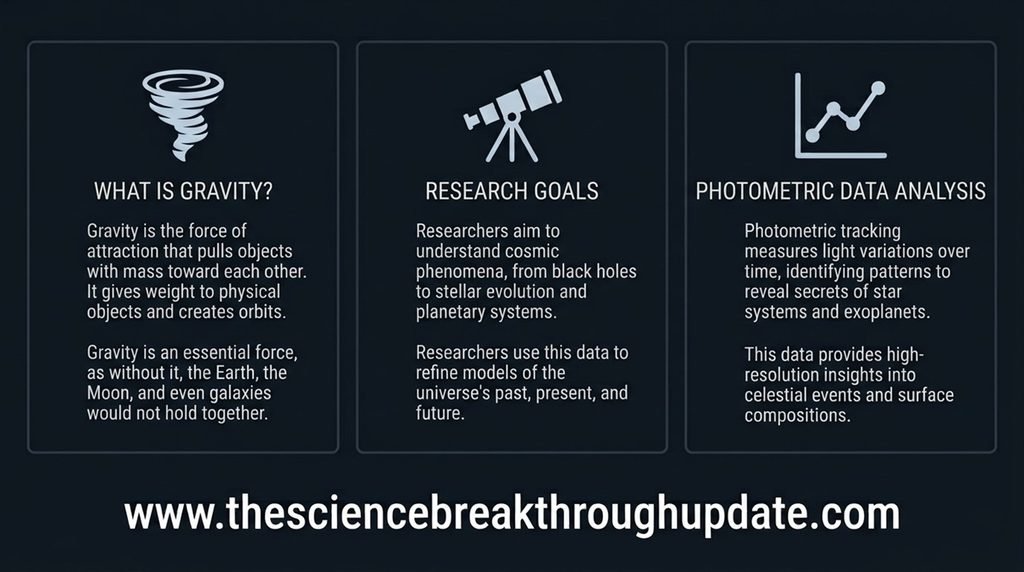 An educational FAQ infographic explaining the gravity, researchers, and detection tech behind perpendicular planetary orbits.