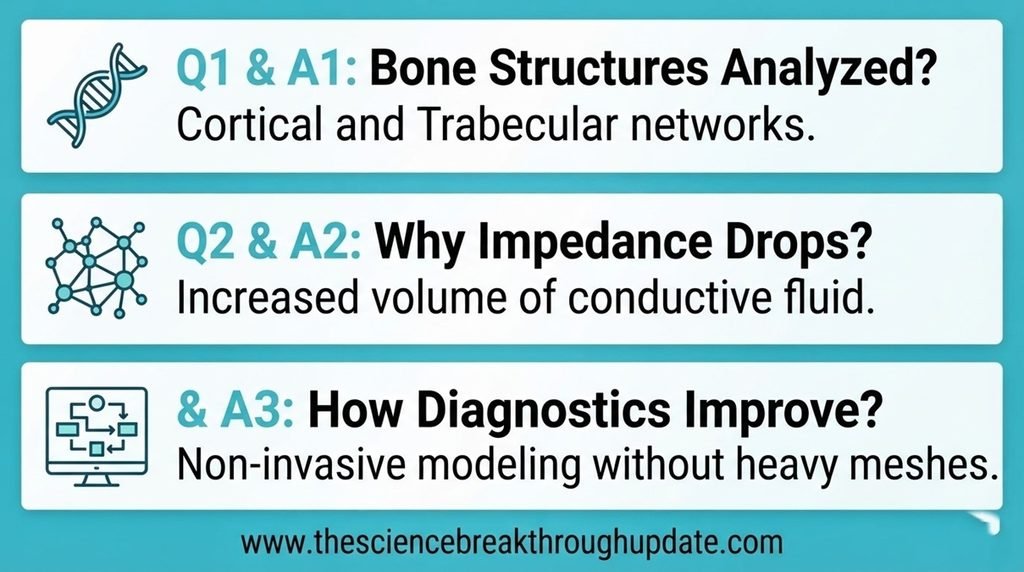  Visual explainer infographic of bone electricity queries with corresponding skeletal and diagnostic icons.
